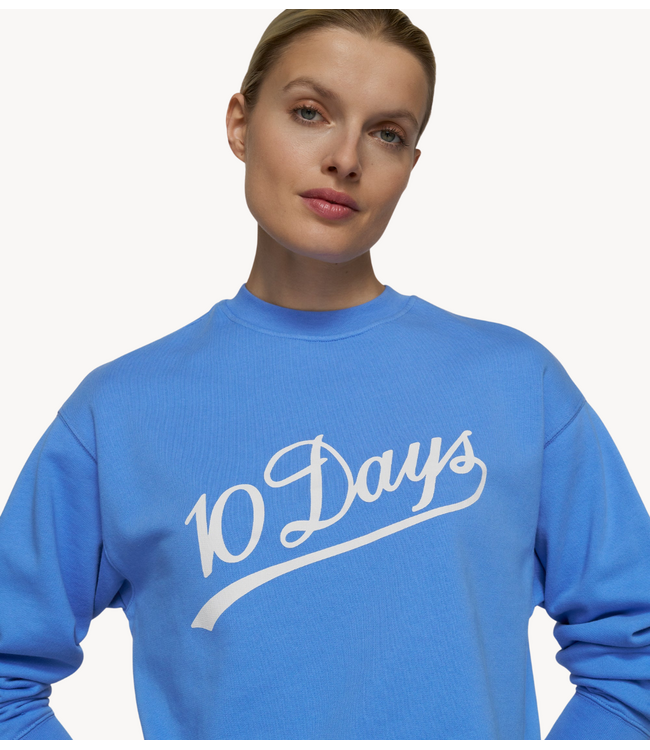 10DAYS Trui petite sweater ultra marine