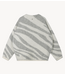 10DAYS Vest knit cardigan zebra ecru