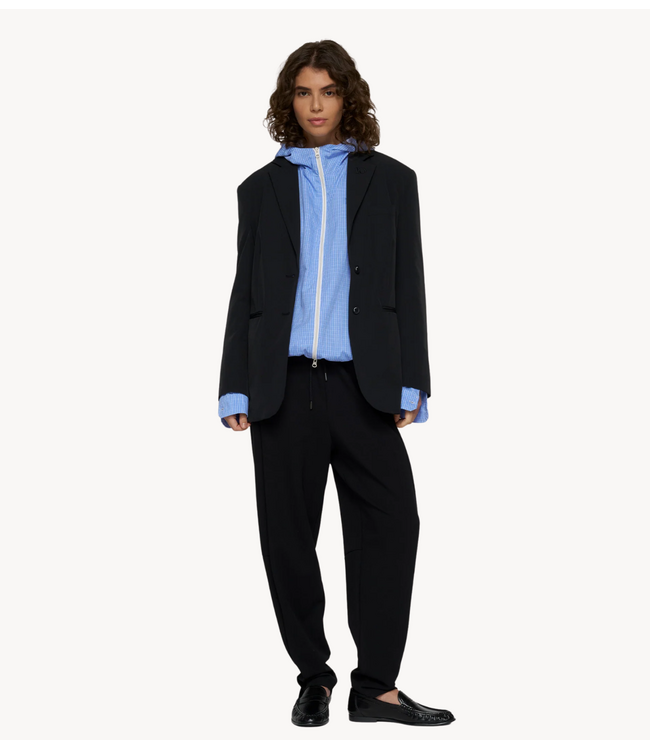 10DAYS Blazer double cuff travel blazer black