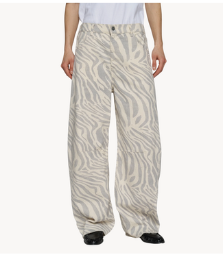 10DAYS Broek western pants zebra