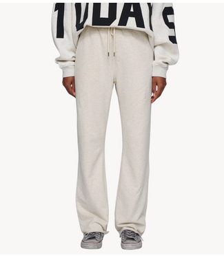 10DAYS Broek THE STRAIGHT JOGGER soft white melee 10DAYS365