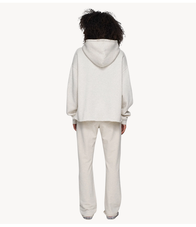 10DAYS Broek THE STRAIGHT JOGGER soft white melee 10DAYS365