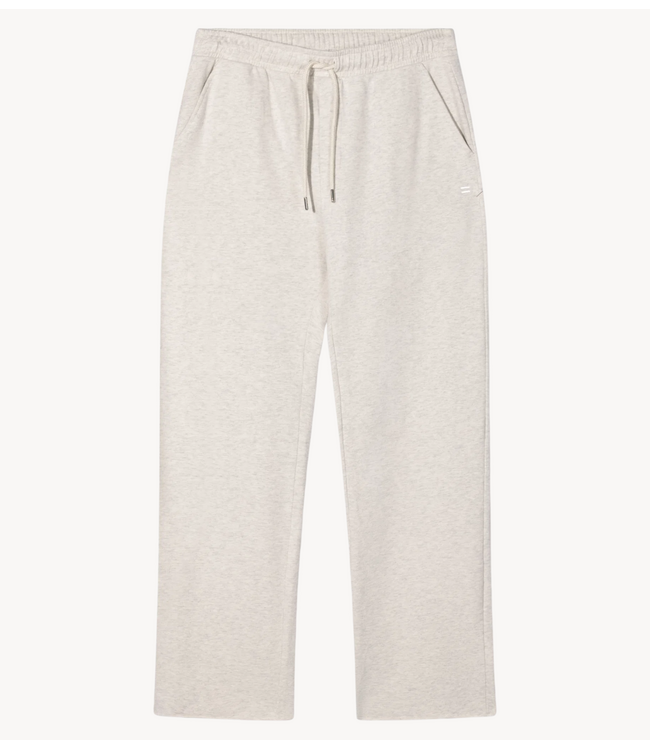 10DAYS Broek THE STRAIGHT JOGGER soft white melee 10DAYS365