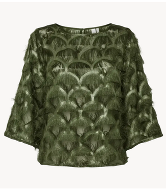 YAS Top YASPAZILLA 3/4 TOP - SHOW Chive W METALLIC