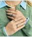 Anna+Nina Ring Head in the Clouds Ring Gold Plated