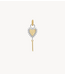 Anna+Nina Bedel Bravery Heart Charm Gold Plated