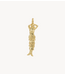 Anna+Nina Bedel Mermaid Charm Gold Plated