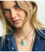 Anna+Nina Bedel LOVE Rules Charm Gold Plated