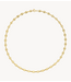 Anna+Nina Ketting Fine Coffee Bean Necklace Gold Plated