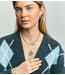 Anna+Nina Ketting Fine Coffee Bean Necklace Gold Plated