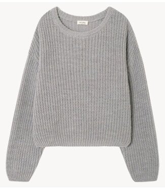 American Vintage Trui CYROW COL ROND OTARIE CLAIRE CHINE