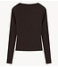 Azulae Top JILLA LONG-SLEEVE TOP BROWN