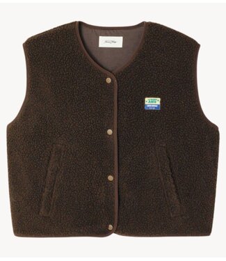 American Vintage Gilet HOKTOWN MARRONNIER CHINE