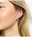 Anna+Nina Oorbel Single Head in the Clouds Stud Gold Plated