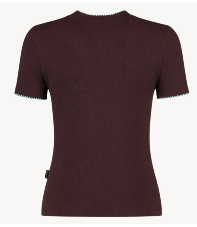 HARPER & YVE T-shirt CAMMY-SS Hot Fudge