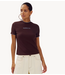 HARPER & YVE T-shirt CAMMY-SS Hot Fudge