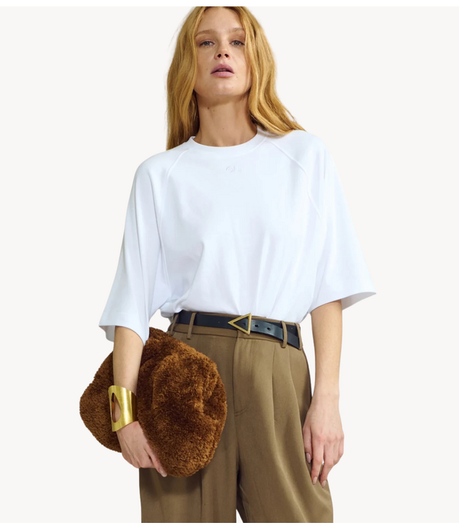 OU. T-shirt Tee Trocadero Wheat
