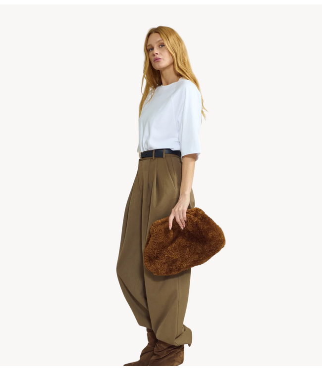 OU. T-shirt Tee Trocadero Wheat
