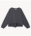 10DAYS Trui silent chique raglan sweater steel blue
