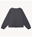 10DAYS Trui silent chique raglan sweater steel blue