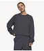 10DAYS Trui silent chique raglan sweater steel blue