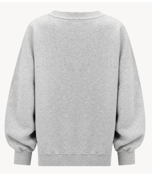 OU. Trui Sweater Rue de Buci Amsterdam Grey Melange