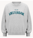 OU. Trui Sweater Rue de Buci Amsterdam Grey Melange