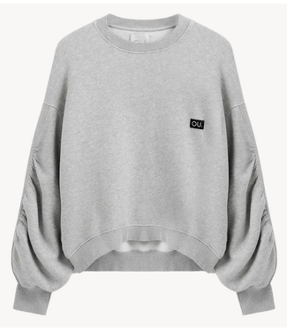 OU. Trui Sweater Amélie Grey Melange