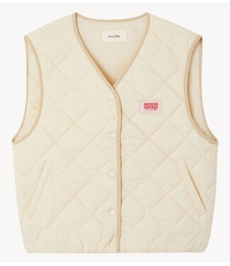 American Vintage Gilet YUPIBAM CREME