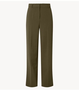 YAS Broek YASLIKKA HW WIDE PANTS S. NOOS Dark Olive