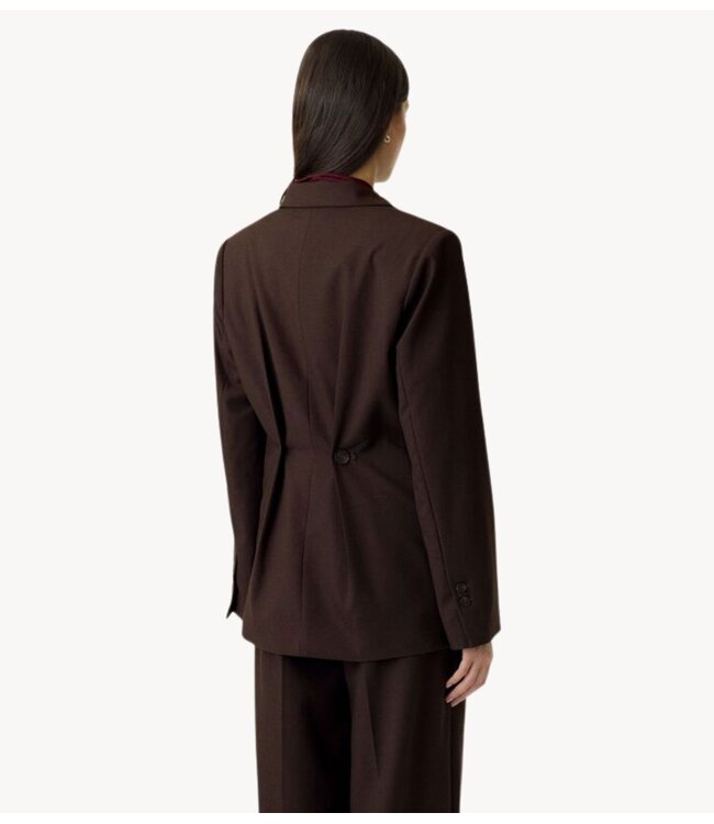 YAS Blazer YASRIU LS BLAZER S. NOOS Coffee Bean