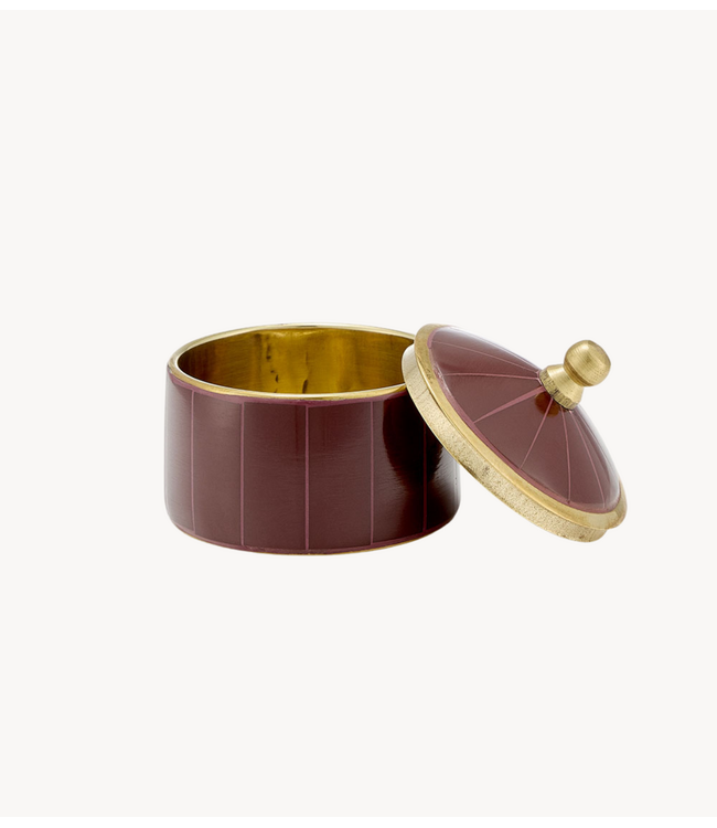 Doing Goods Doosje  Bailey Circus Box Small Burgundy