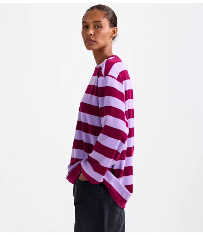 Stieglitz Shirt Sellie Terry Skate Longsleeve Purple