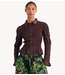 Stieglitz Blouse Andrea Smocked Blouse Brown