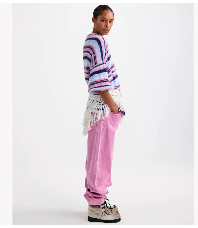 Stieglitz Trui Tonio Knitted Sweater Purple