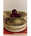 HKLIVING Dinerbord Chef ceramics dinner plate rustic cream/brown