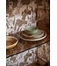 HKLIVING Dinerbord Chef ceramics dinner plate rustic cream/brown