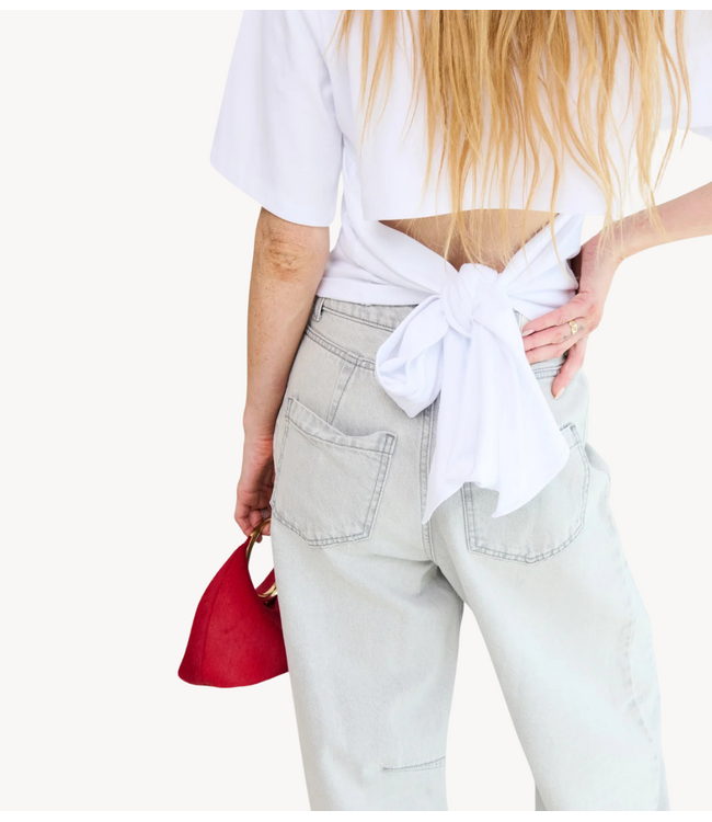 OU. Top Tee Bellecour Blanche