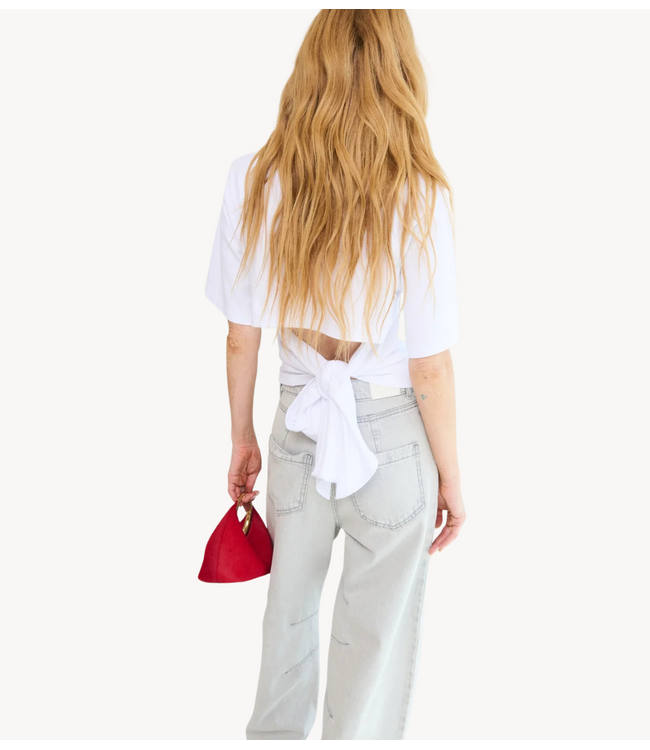 OU. Top Tee Bellecour Blanche