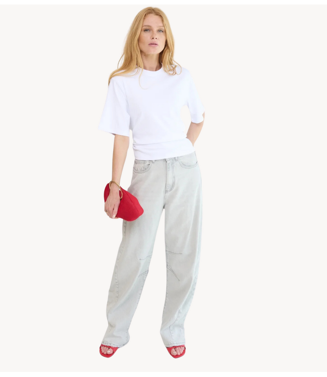 OU. Top Tee Bellecour Blanche