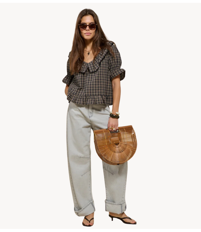 OU. Broek Jeans Rue Chaudron Washed Grey