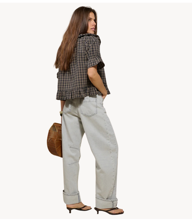 OU. Broek Jeans Rue Chaudron Washed Grey