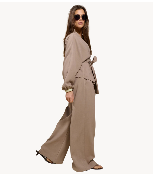 OU. Top Top Rue de la Folie Beige