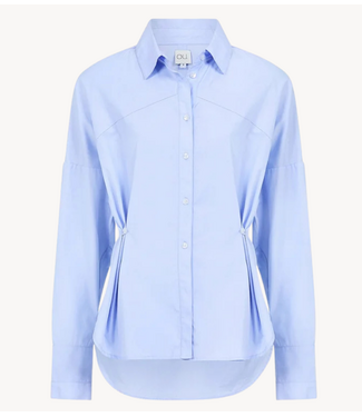 OU. Top Blouse Rue Perronet Bleu