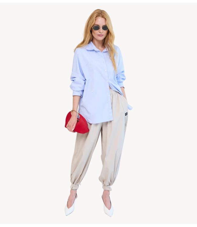 OU. Top Blouse Rue Perronet Bleu