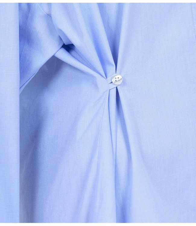 OU. Top Blouse Rue Perronet Bleu
