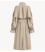 OU. Jas Trench Avenue du Main Beige