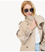OU. Jas Trench Avenue du Main Beige
