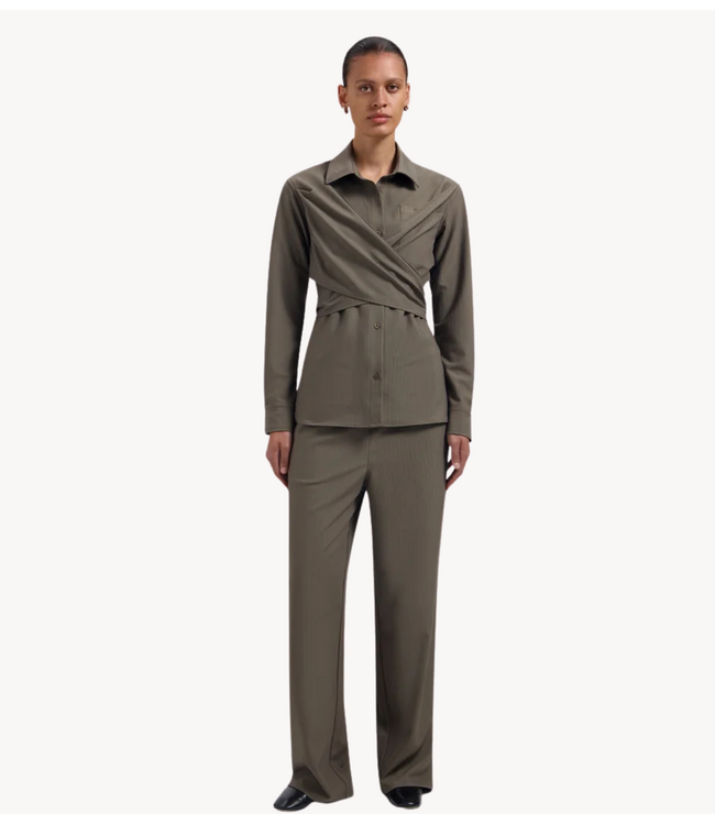 OLAF Broek DRAPEY PANT CHOCOLATE CHIP
