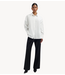 OLAF Blouse STRIPED OVERSIZED SHIRT OPTICAL WHITE
